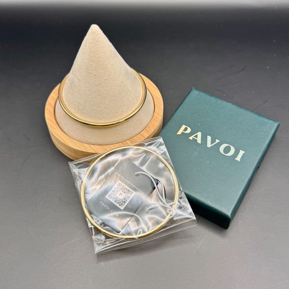 Pavoi 2 Piece Stacking Bangle Bracelets